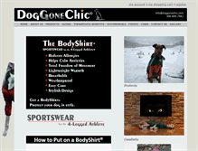Tablet Screenshot of doggonechic.com